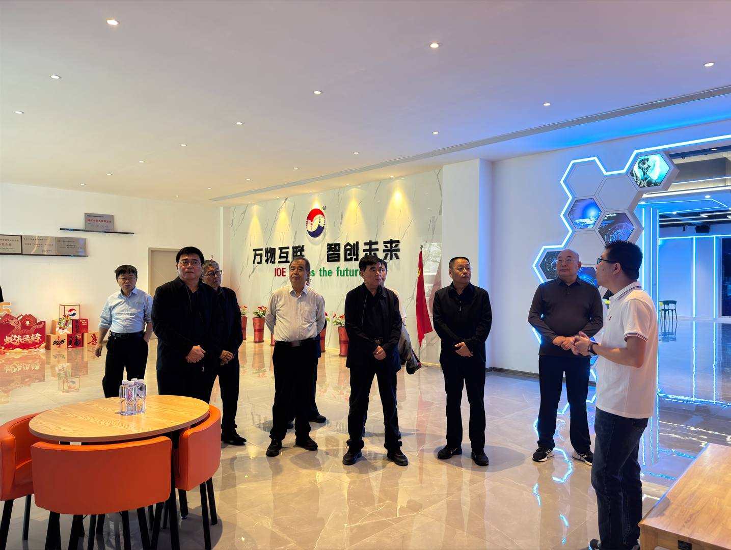 榆林市政協(xié)一行蒞臨環(huán)宇通調(diào)研考察